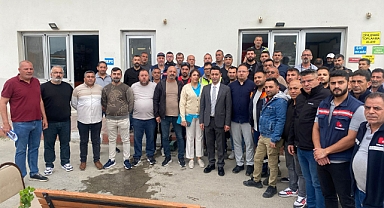 Başkan Önal, haftanın ilk mesaisine şantiyelerden başladı