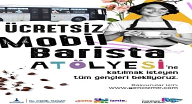“Mobil Barista” otobüsünün yeni rotası gençlik merkezleri