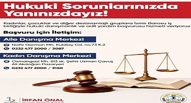 Kadın ve çocuklara ücretsiz hukuki destek