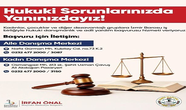 Kadın ve çocuklara ücretsiz hukuki destek