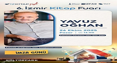 İZKİTAP’ta hafta sonu edebiyat rüzgarı esecek