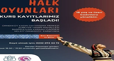 Kadınlara özel halk oyunları kursu başlıyor