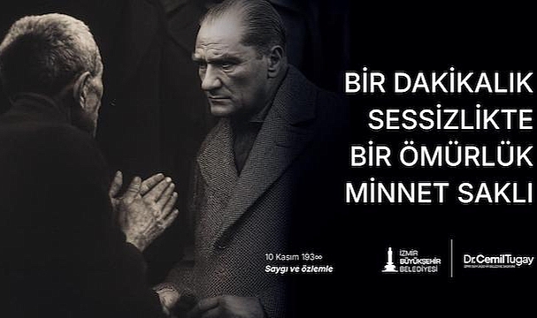 Başkan Tugay: Atatürk, en büyük eseri olan Cumhuriyet ile sonsuza dek yaşayacak