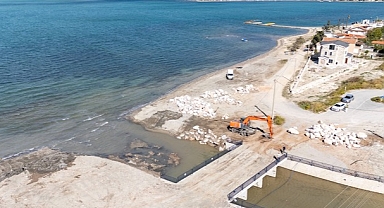 Yarımada’daki derelerden 100 bin ton malzeme çıkarıldı