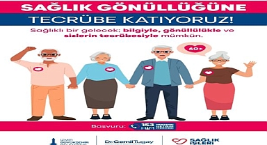 60+ Deneyim sağlık için gönüllü oluyor