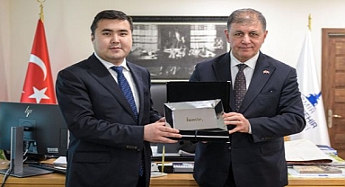 Başkan Tugay Kırgız Başkonsolos Toktobekoviç’i ağırladı