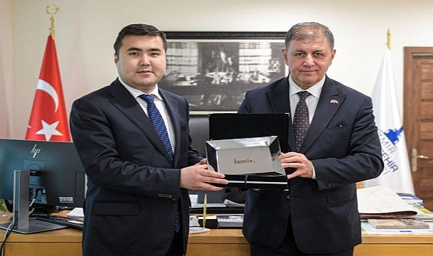 Başkan Tugay Kırgız Başkonsolos Toktobekoviç’i ağırladı