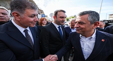 Özgür Özel ve Başkan Tugay Hatay'da 