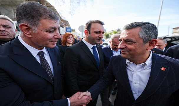 Özgür Özel ve Başkan Tugay Hatay'da