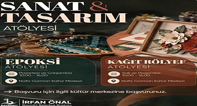 Bayraklı’da sanatseverler için yeni atölyeler başlıyor